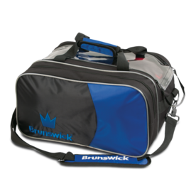Bowlingtas Brunswick Tournament Double Tote With Pouch Royal