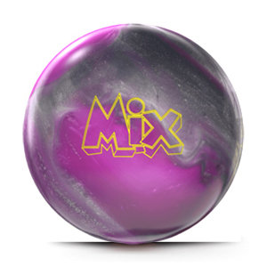 Bowlingbal Storm Mix Purple-Silver