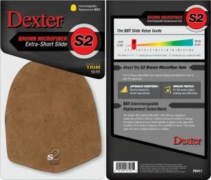 Schoenzolen Dexter S2 Sole Brown Leather (Less Slide)(Oversized)