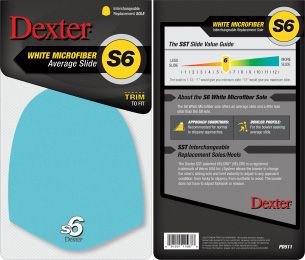 Schoenzolen Dexter S6 Sole Blue Microfiber (Average Slide)(Oversized)