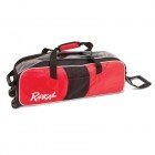 Bowlingtas Radical Triple Slim Roller Red-Black (NO SHOEBAG)