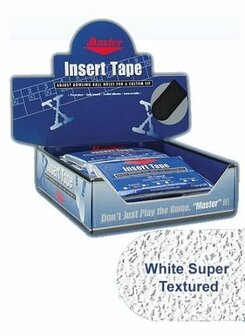 Tape Master Super Texture Insert Tape 1&quot; White