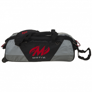 Bowlingtas Motiv Ballistix 3-Ball Tote Black