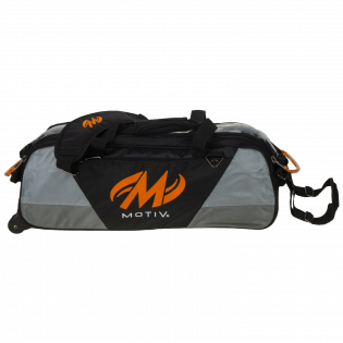 Bowlingtas Motiv Ballistix 3-Ball Tote Black-Orange