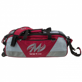 Bowlingtas Motiv Ballistix 3-Ball Tote Red