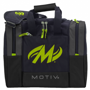 Bowlingtas Motiv Shock 1-Ball Tote Black Lime