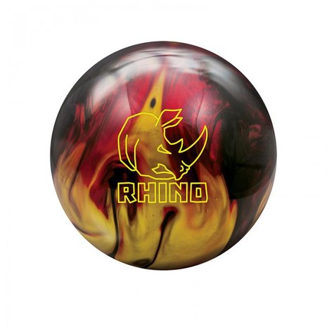 Bowlingbal Brunswick Rhino Red/Black/Gold Pearl