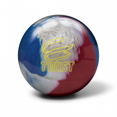 Bowlingbal Brunswick Twist Red/White/Blue