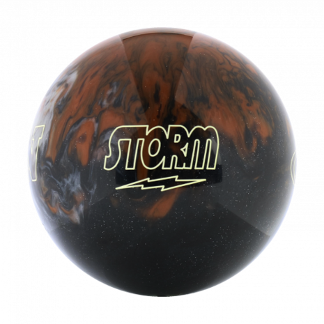 Bowlingbal Storm Spot On Blk/Sil/Car