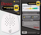 Schoenzolen Dexter S6 Sole White Microfiber (Average Slide)_