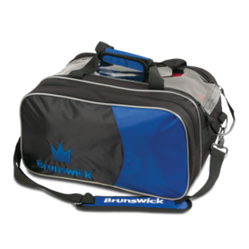 Bowlingtas Brunswick Tournament Double Tote With Pouch Royal