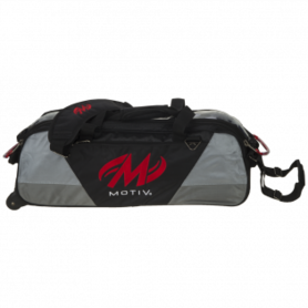 Bowlingtas Motiv Ballistix 3-Ball Tote Black