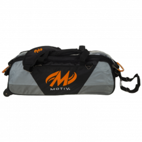 Bowlingtas Motiv Ballistix 3-Ball Tote Black-Orange