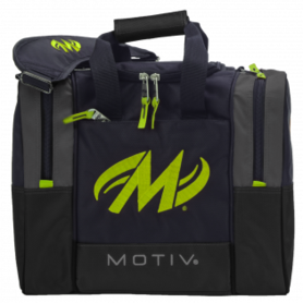 Bowlingtas Motiv Shock 1-Ball Tote Black Lime